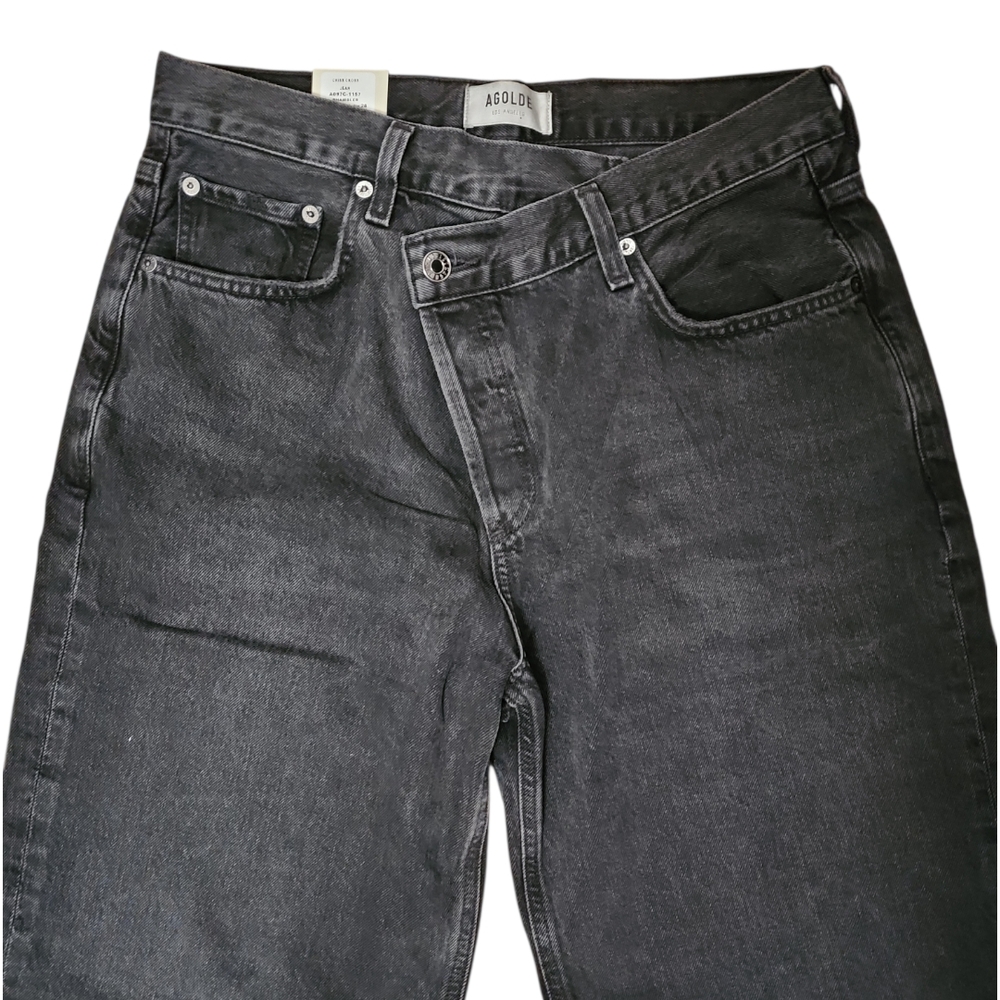 Agolde Shambles High Rise Criss Cross Jeans